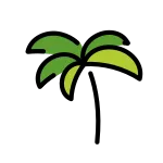 Palm Tree SVG Icon